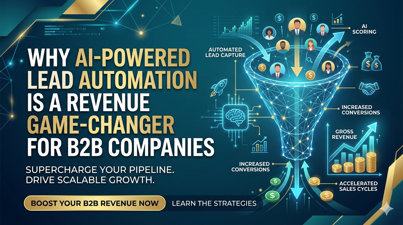 Why AI-Powered Lead Automation Is a Revenue Game-Changer for B2B Companies