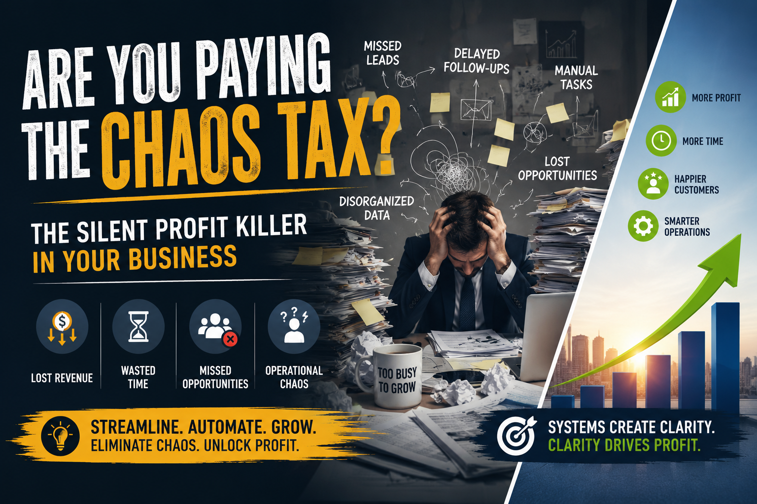 Are You Paying the Chaos Tax? The Silent Profit Killer in Your Business