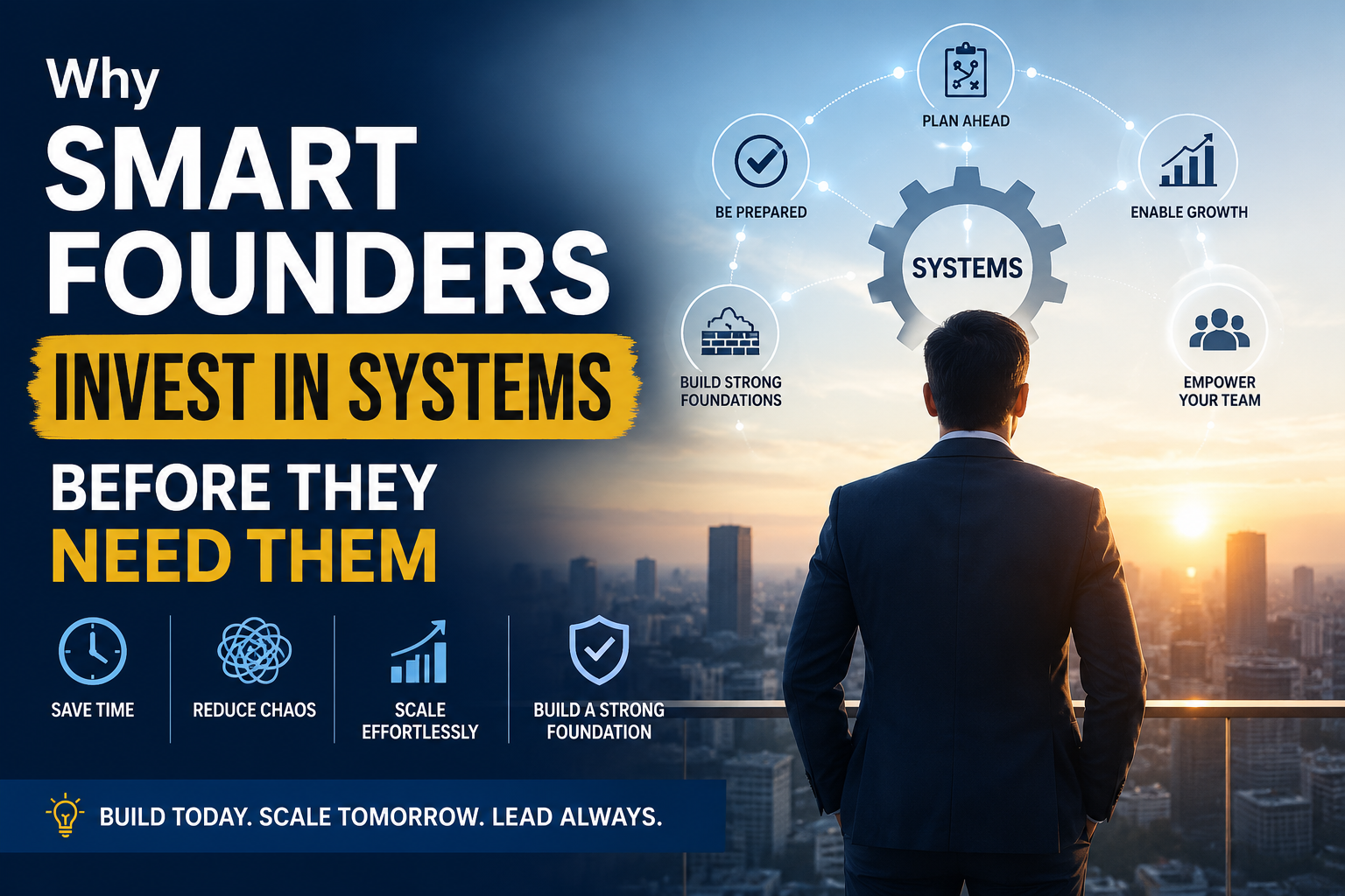 Why Smart Founders Invest in Systems Before They Need Them
