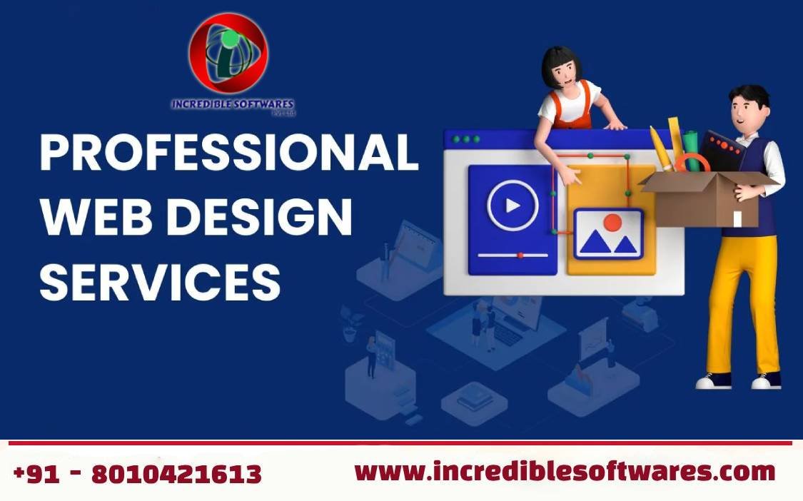 Professional Website Designing Company Incredible Softwares