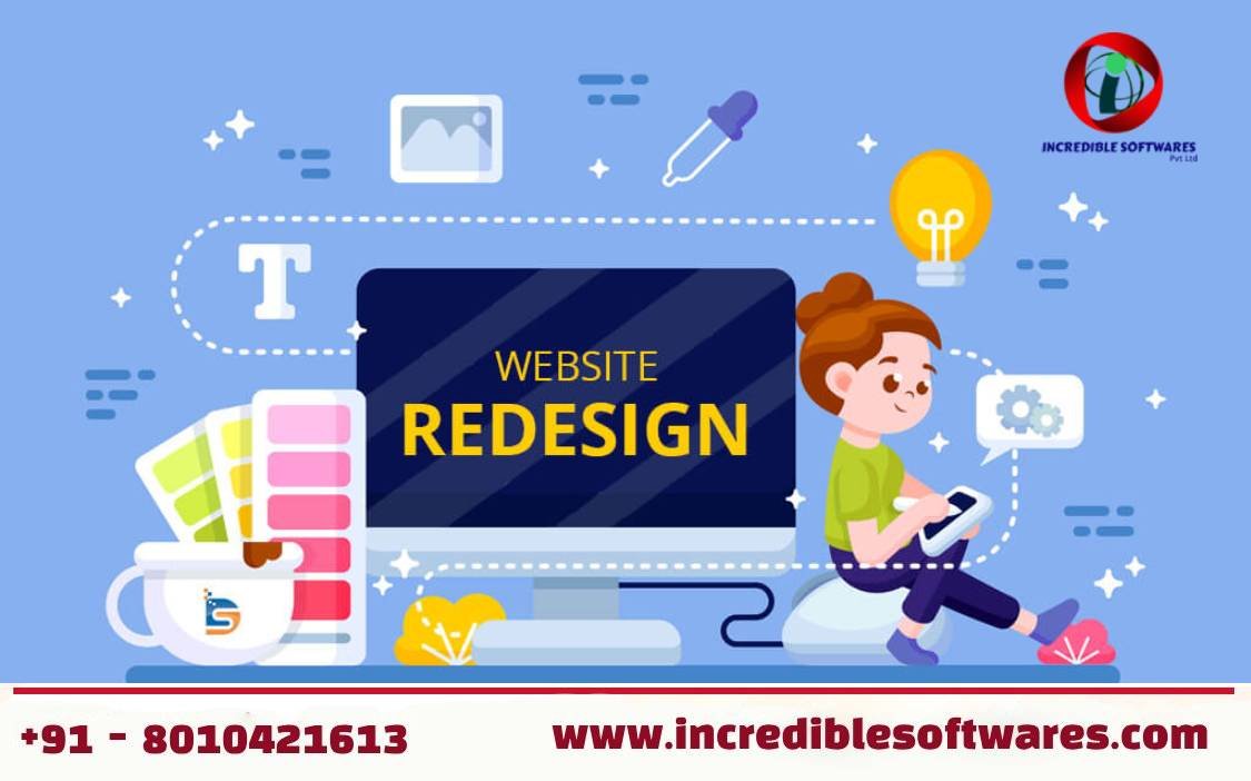 Website ReDesigning Incredible Softwares